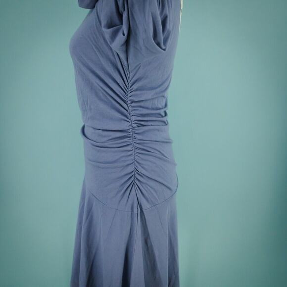 Daily Practice Anthropologie Size Small S Periwinkle Blue Purple Crew Scoop Neck - Picture 2 of 9